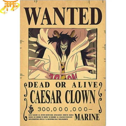 Caesar Wanted Poster – One Piece™