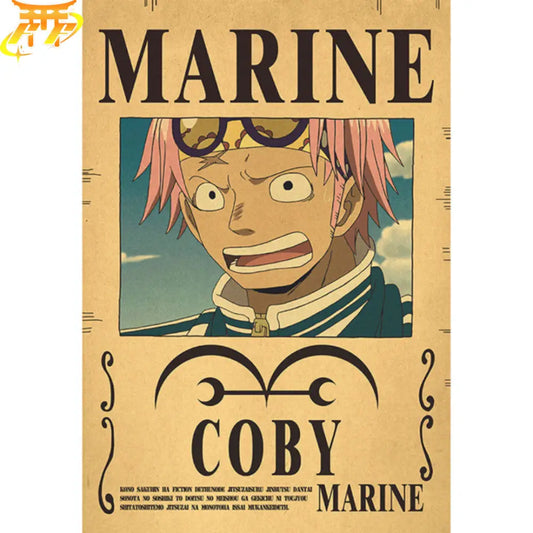 Coby Wanted Poster – One Piece™