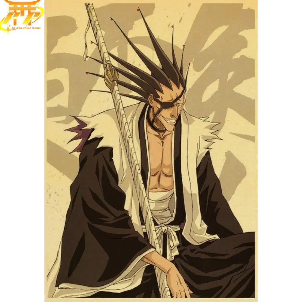 Zaraki Kenpachi Poster – Bleach™