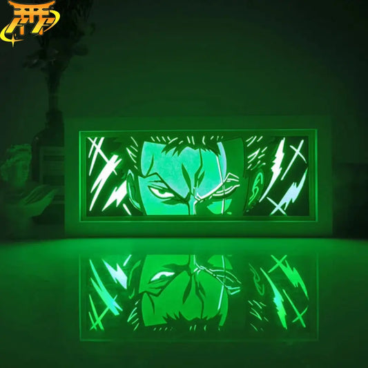 Roronoa Zoro Lampe 3D-Nachtlicht - One Piece™