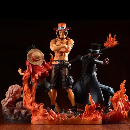 Luffy Ace und Sabo Figuren – One Piece™