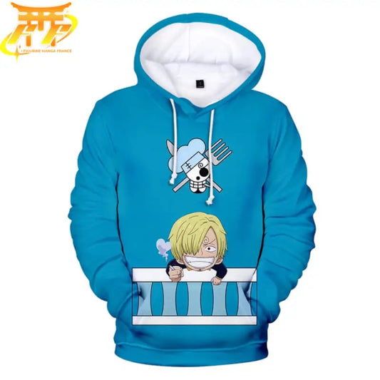 Sanji Vinsmoke ’Jambe Noire’ Pullover– One Piece