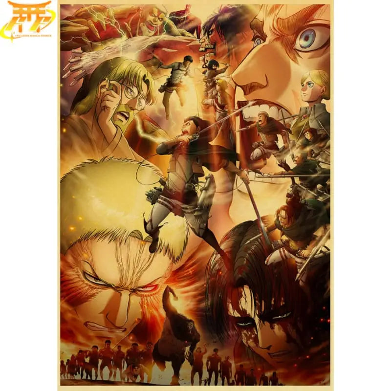 Schlacht von Shiganshina Poster – Attack on Titan™