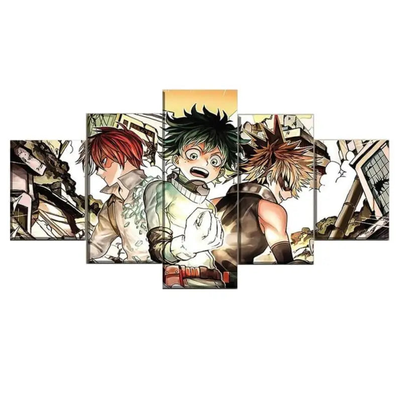 Shoto- Izuku- und Bakugo-Malerei – My Hero Academia™