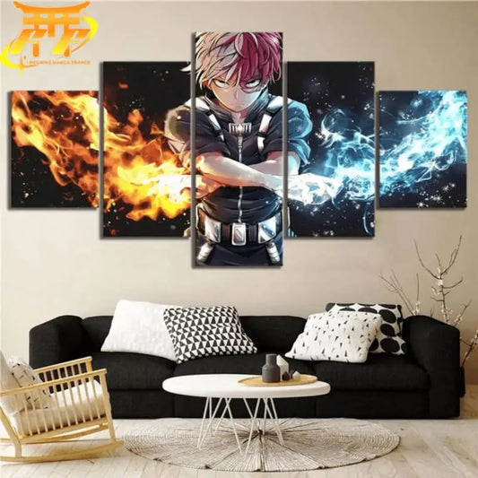 Shoto Todoroki-Gemälde – My Hero Academia™