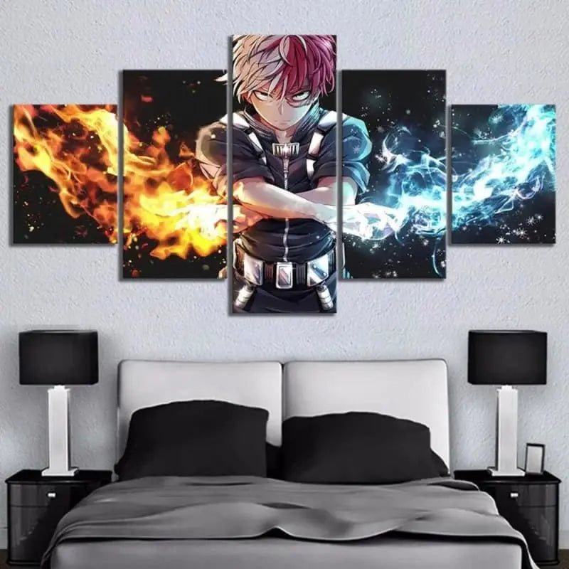 Shoto Todoroki-Gemälde – My Hero Academia™