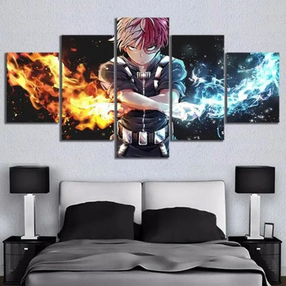 Shoto Todoroki-Gemälde – My Hero Academia™
