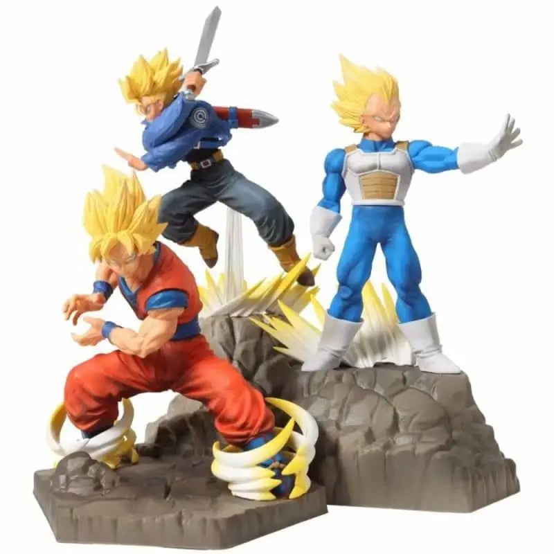 Son Goku Vegeta und Trunks Figuren – Dragon Ball Z™