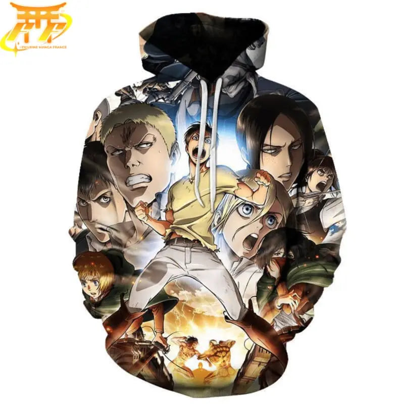 „Staffel 2“ Battle Pullover –Attack on Titan™