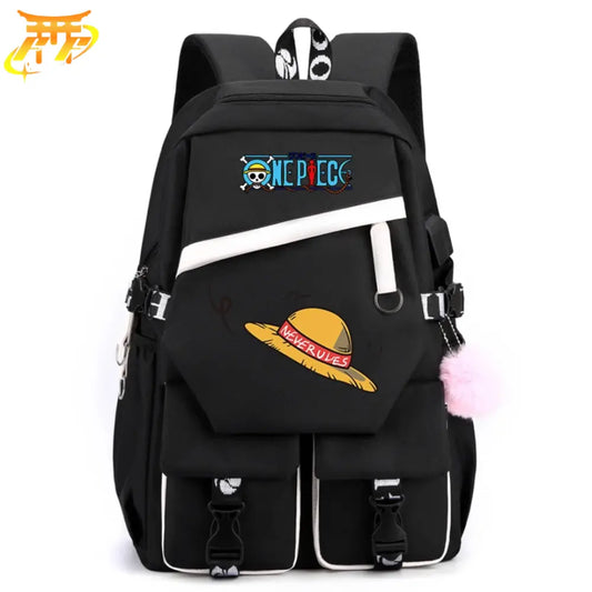 Strohhut ’Nie Regeln’ Rucksack - One Piece™