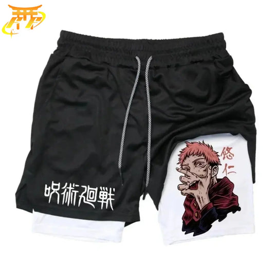 Sukuna Schwarz und Weiß Short - Jujutsu Kaisen™