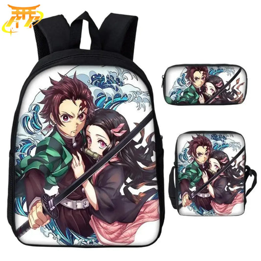 Tanjiro x Nezuko Kamado Dämonenjäger Rucksack