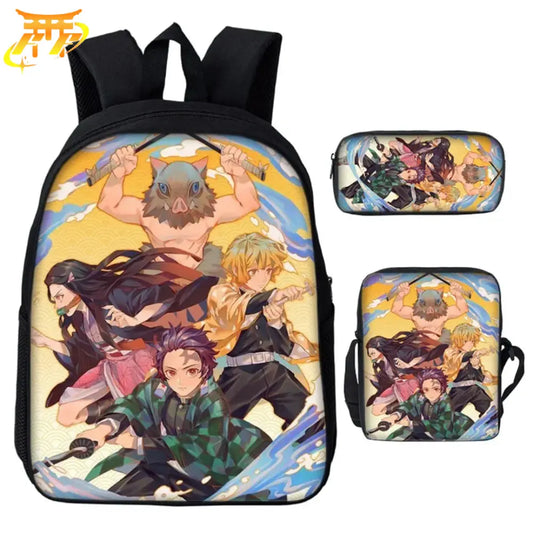 Tanjiro x Nezuko x Zenitsu x Inosuke Rucksack