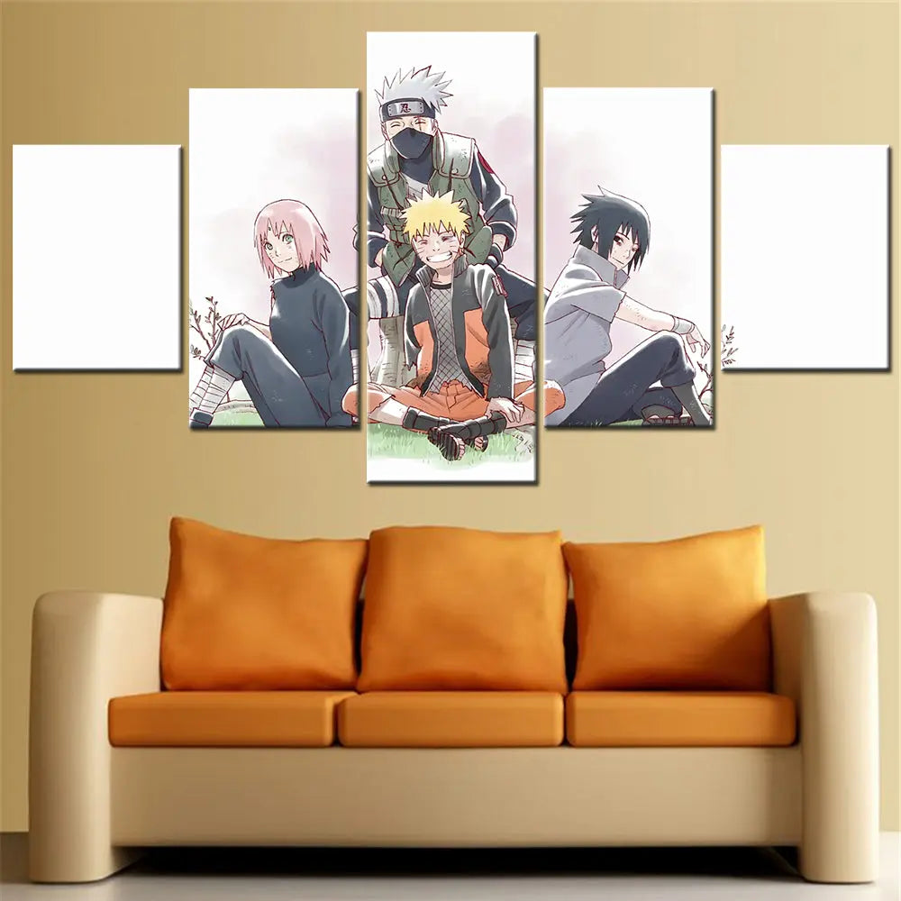 Team 7 Gemälde - Naruto Shippuden™