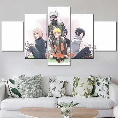 Team 7 Gemälde - Naruto Shippuden™