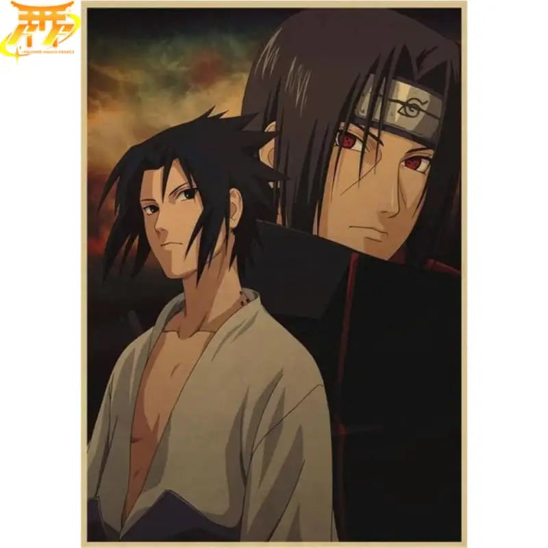 Uchiha-Geschwister- Poster – Naruto™