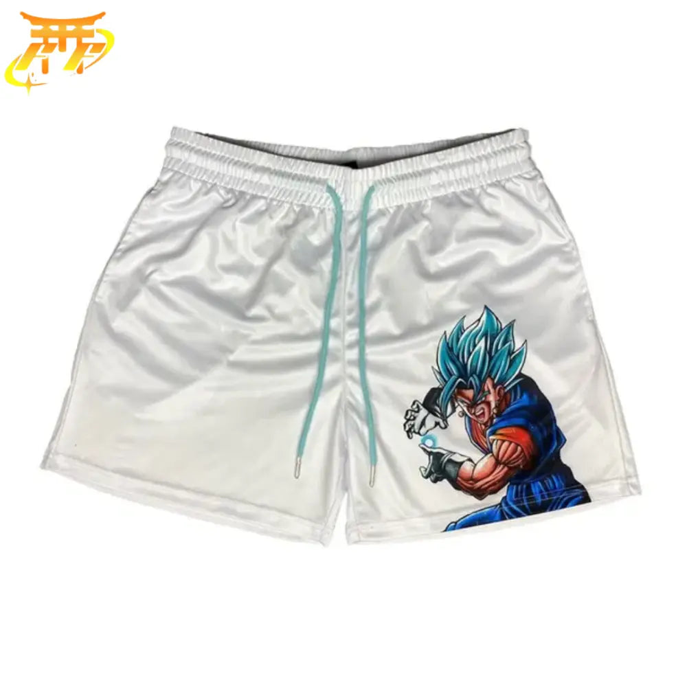 Vegeto SSJ Blue Blanc Short - Dragon Ball™