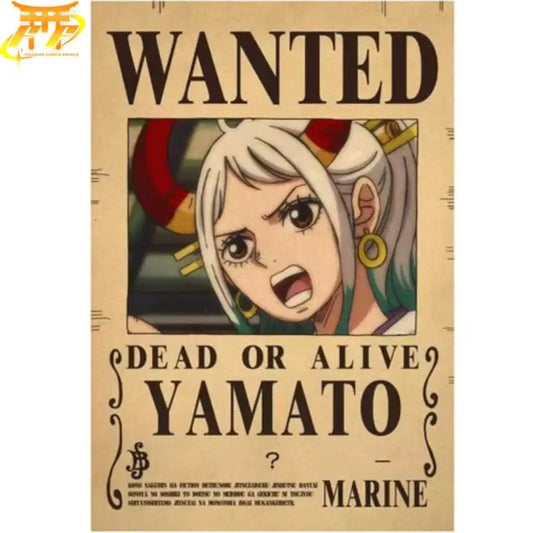 Wanted Yamato Poster – One Piece™