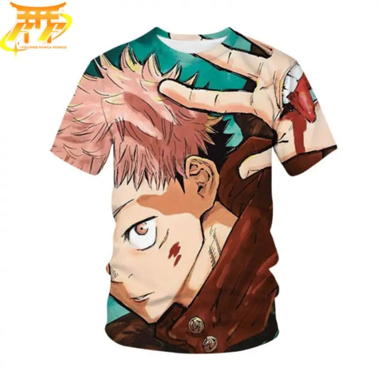 Yuji „Fluch“ T shirt – Jujutsu Kaisen™