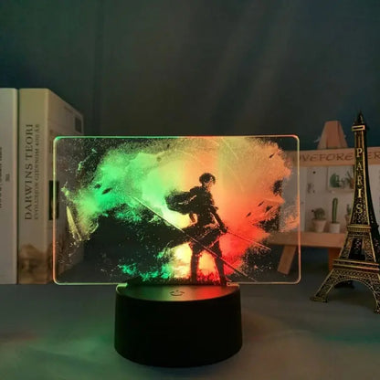 Zweifarbige lampe von Livail Ackerman – Attack on Titan™